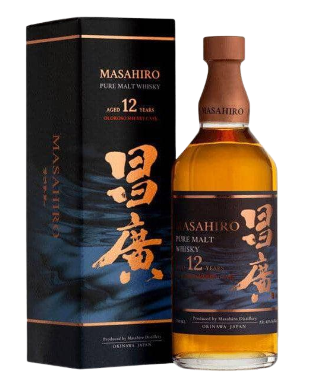 Masahiro Pure Malt Whisky 12YO 6pk