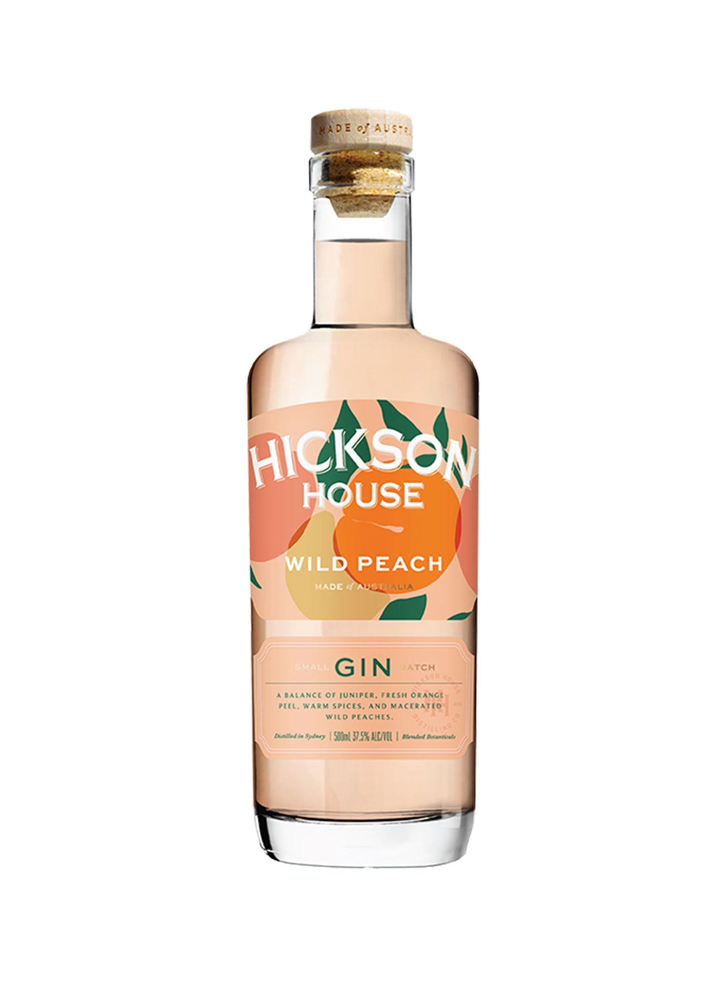 Hickson House Wild Peach Gin 6pk