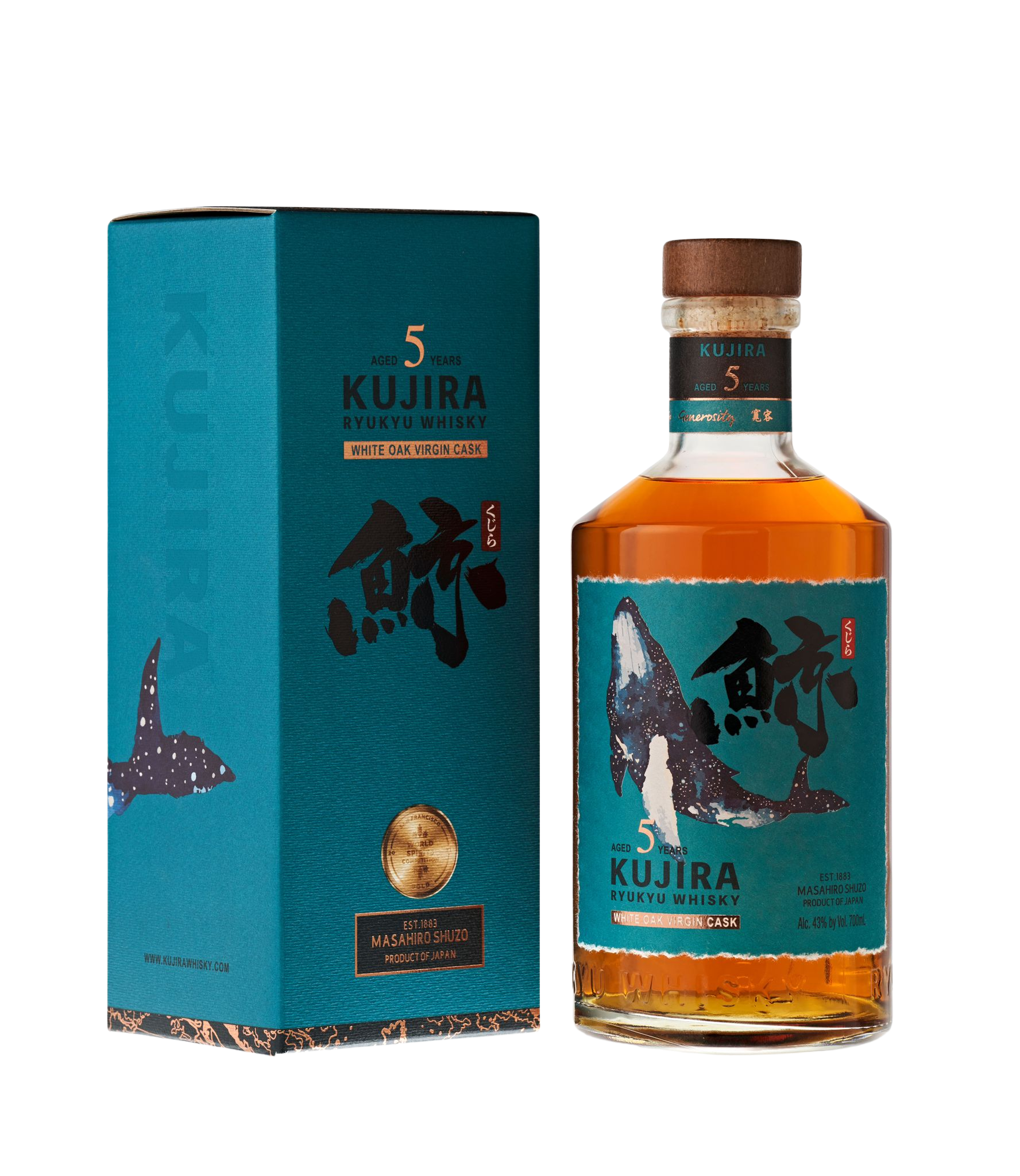 Kujira Okinawa Whisky 5YO 6pk