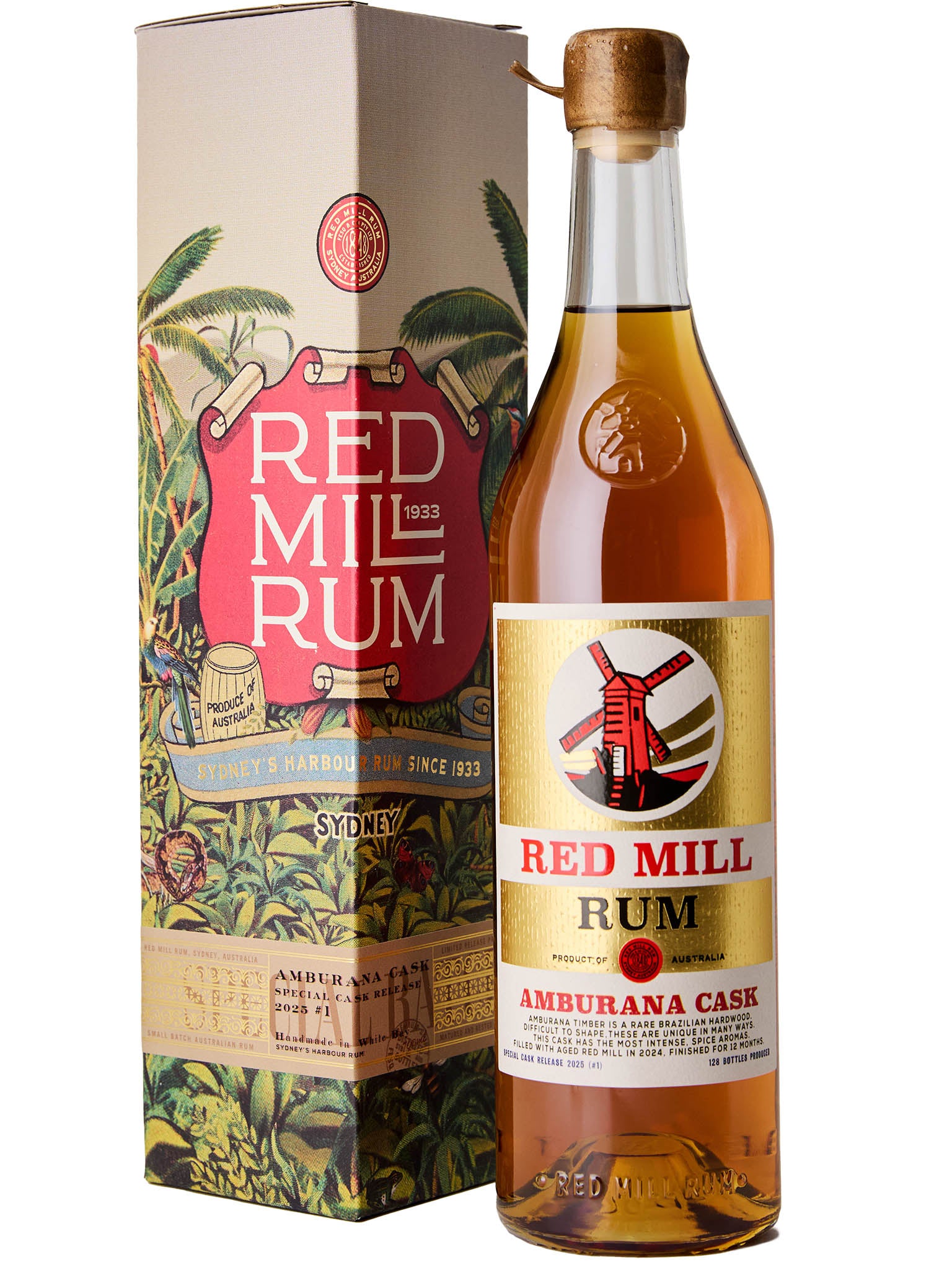 Red Mill Rum Amburana Cask - Single Cask Series