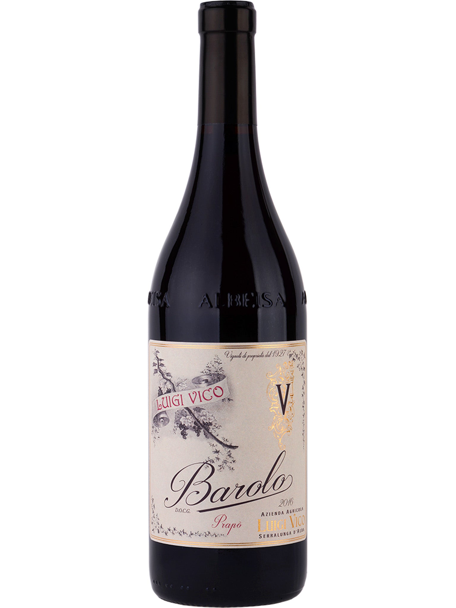 Luigi Vico Barolo Prapò DOCG 6pk 2016