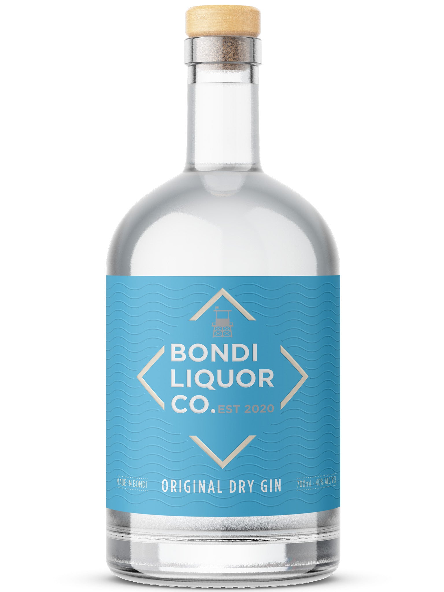 Bondi Liquor Classic Dry Gin 700ml 6pk