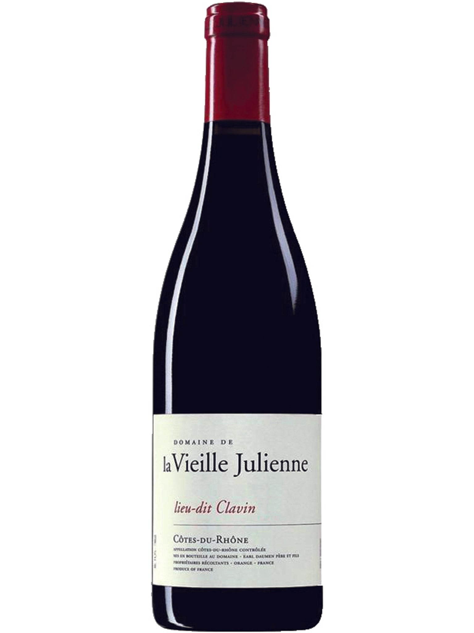 Domaine de la Vieille Julienne Côtes du Rhône Lieu-dit Clavin 12pk - Sold Out